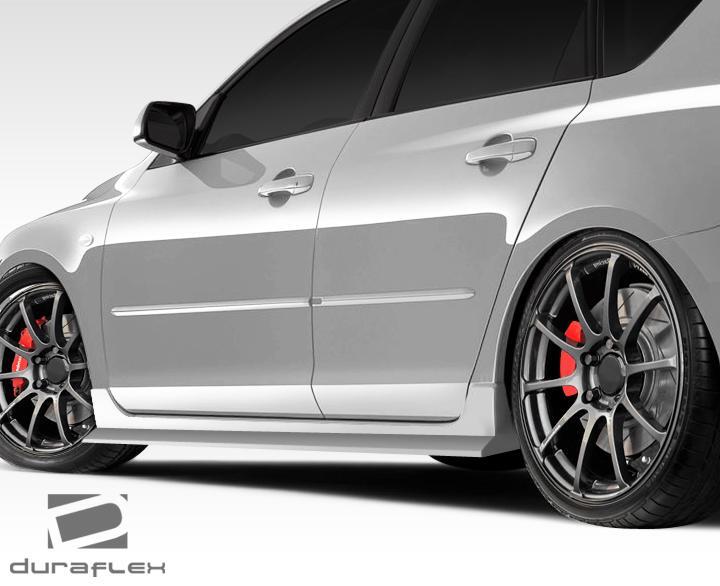 2004-2009 Mazda 3 Duraflex X-Sport Side Skirts