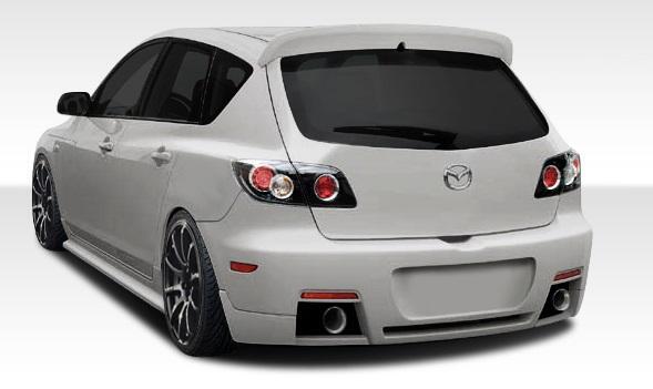 2004-2009 Mazda 3 Duraflex X-Sport Rear Bumper