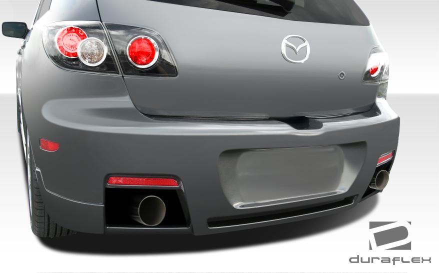 2004-2009 Mazda 3 Duraflex X-Sport Rear Bumper