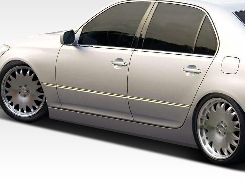 2004-2006 Lexus LS - Lexus Duraflex VIP Side Skirts
