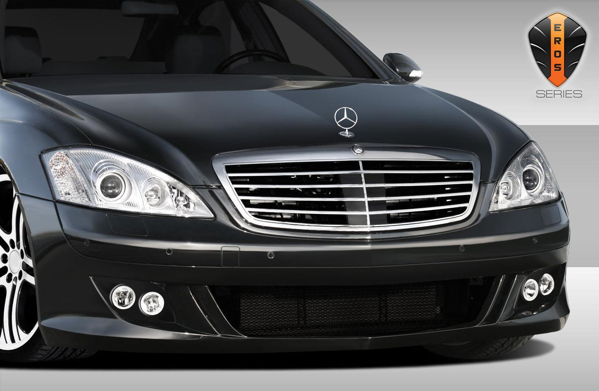 2007-2009 Mercedes S Class Duraflex Eros Version 1 Front Bumper