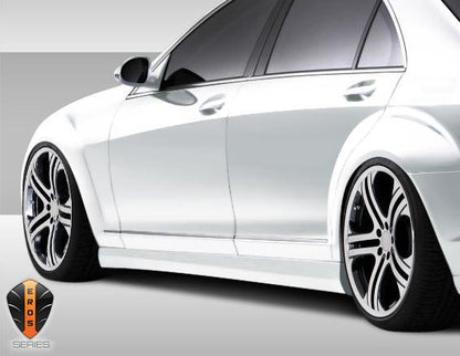 2007-2013 Mercedes S Class Duraflex Eros Version 1 Side Skirts