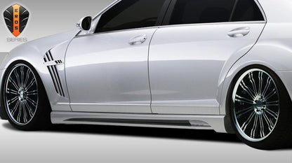 2007-2013 Mercedes S Class Duraflex Eros Version 2 Side Skirts