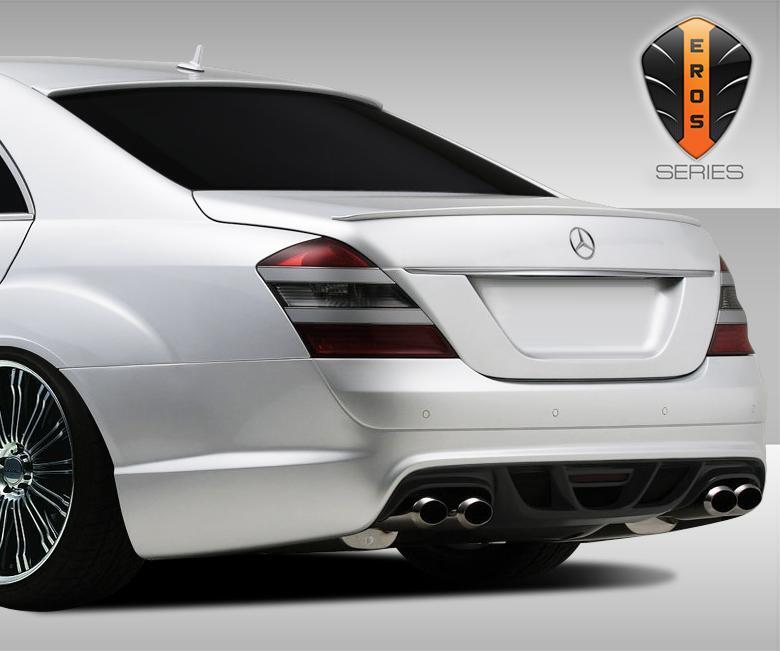 2007-2009 Mercedes S Class Duraflex Eros Version 2 Rear Bumper