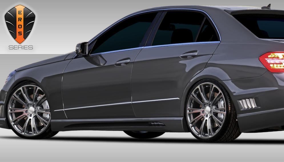 2010-2016 Mercedes E Class Duraflex Eros Version 1 Side Skirts