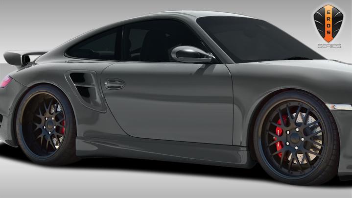 2005-2012 Porsche 997 Duraflex Eros Version 1 Side Skirts