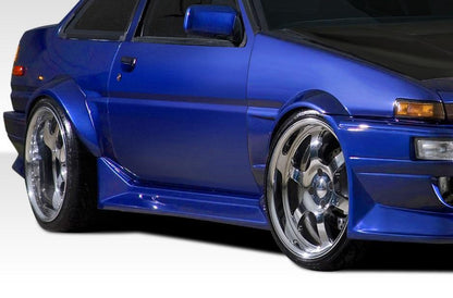 1984-1987 Toyota Corolla Duraflex RF Design Side Skirts