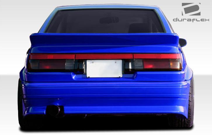 1984-1987 Toyota Corolla Duraflex RF Design Rear Bumper