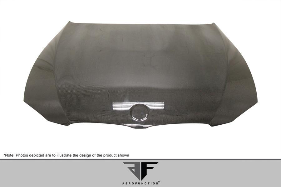 2007-2010 BMW 3 Series Aero Function AF-2 Carbon Fiber Hood
