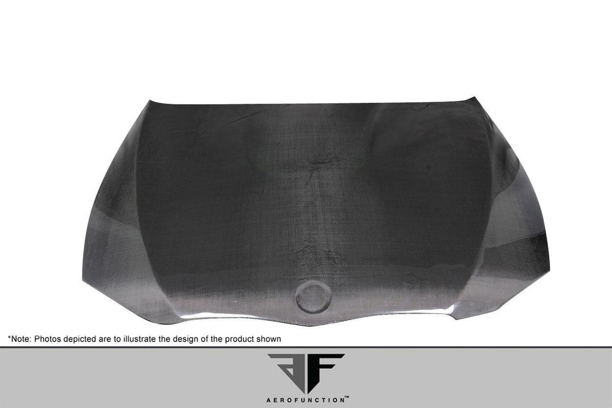 2007-2010 BMW 3 Series Aero Function AF-2 Carbon Fiber Hood