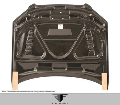 2006-2008 Audi A4 Aero Function AF-1 Carbon Fiber Hood