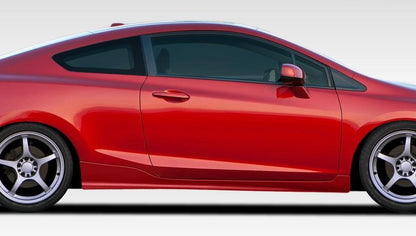 2012-2015 Honda Civic Duraflex H-Sport Side Skirts