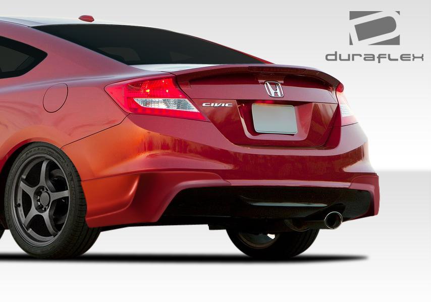 2012-2013 Honda Civic Duraflex H-Sport Rear Lip