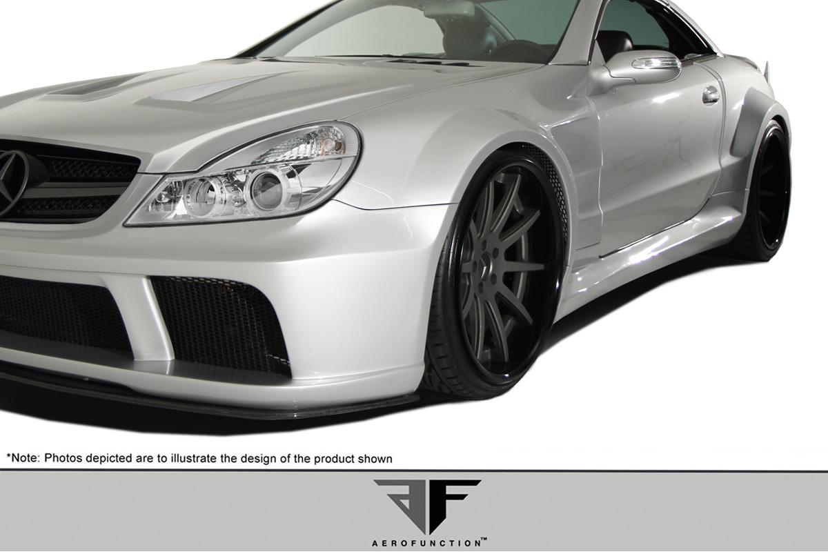 2003-2012 Mercedes SL - Mercedes Aero Function AF-Signature 1 Series Side Skirts