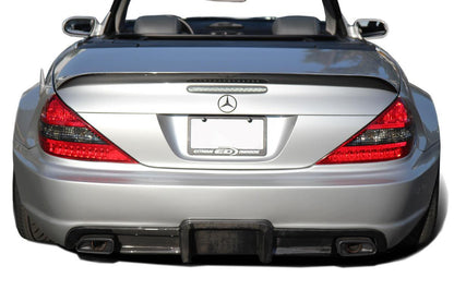 2003-2012 Mercedes SL - Mercedes Aero Function AF-Signature 1 Series Carbon Fiber Rear Lip
