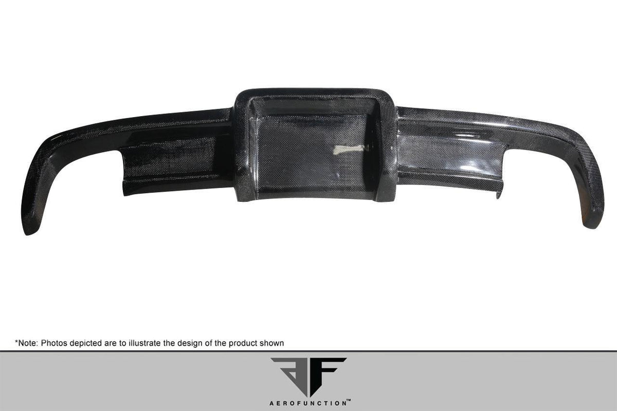 2003-2012 Mercedes SL - Mercedes Aero Function AF-Signature 1 Series Carbon Fiber Rear Lip
