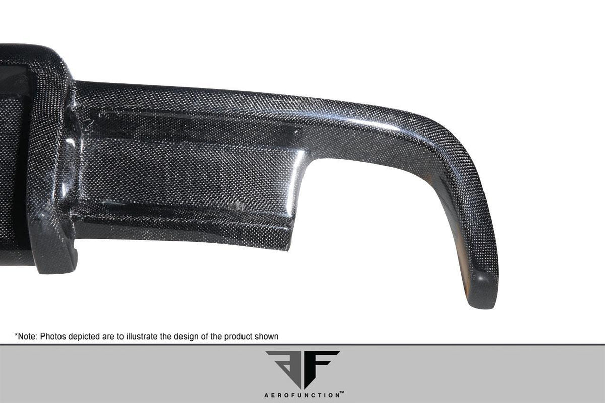 2003-2012 Mercedes SL - Mercedes Aero Function AF-Signature 1 Series Carbon Fiber Rear Lip