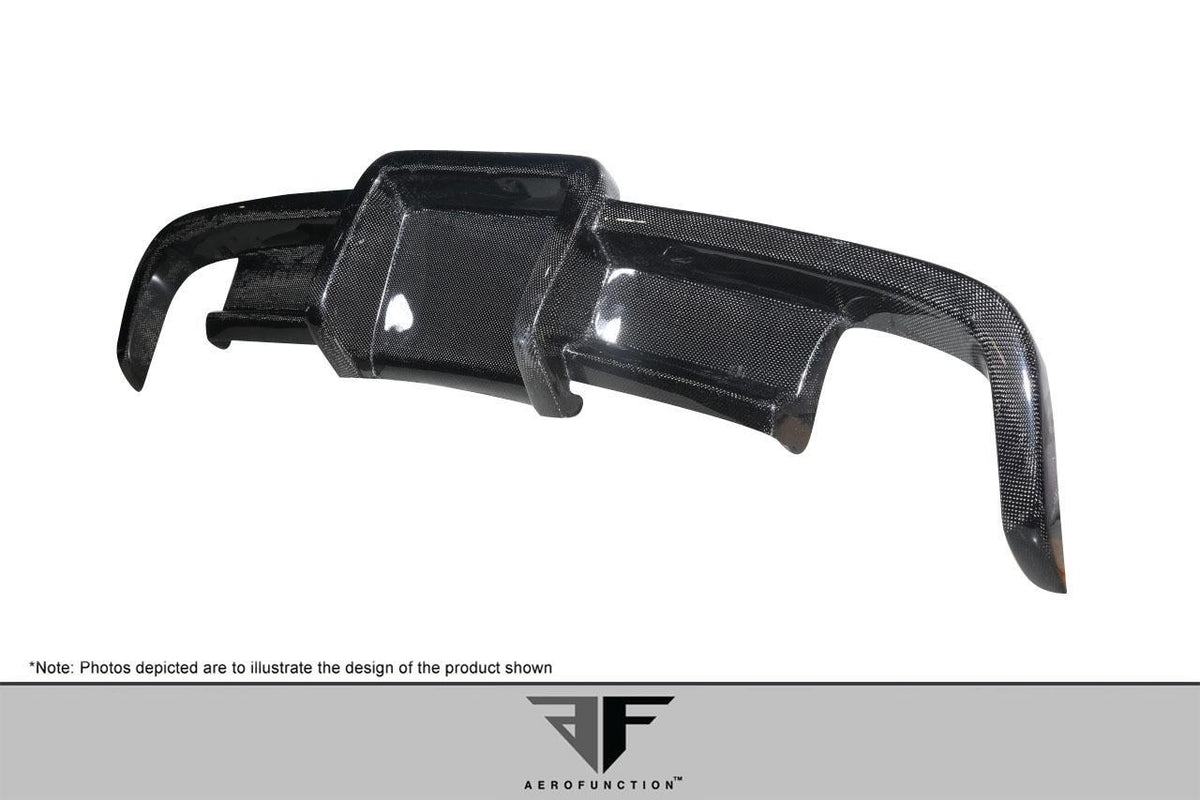 2003-2012 Mercedes SL - Mercedes Aero Function AF-Signature 1 Series Carbon Fiber Rear Lip