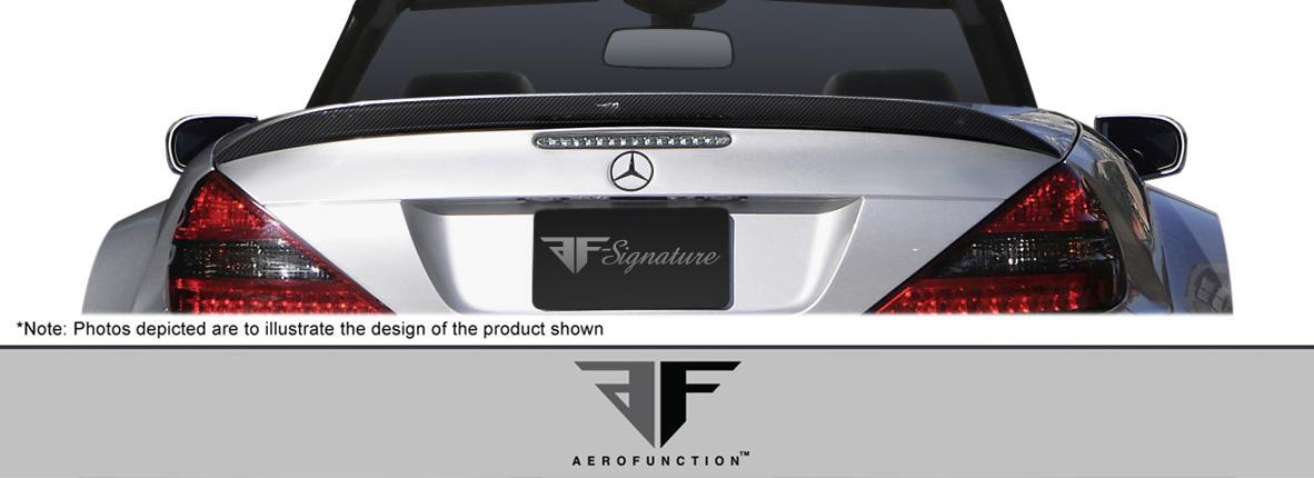2003-2012 Mercedes SL - Mercedes Aero Function AF-Signature 1 Series Carbon Fiber Rear Wing
