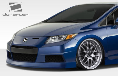 2012-2013 Honda Civic Duraflex Bisimoto Front Bumper