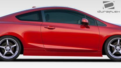 2012-2015 Honda Civic Duraflex Bisimoto Side Skirts