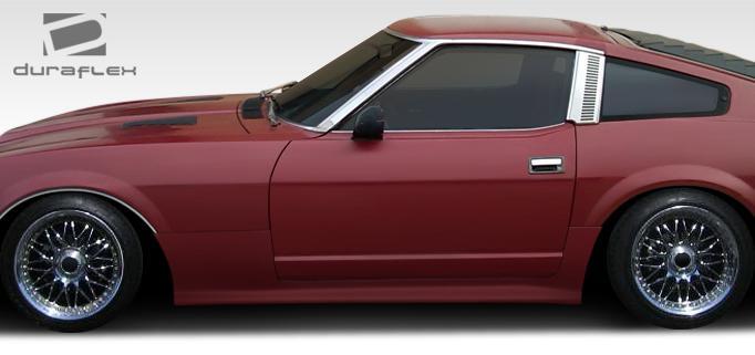 1970-1978 Nissan 240Z Duraflex MS-R Side Skirts