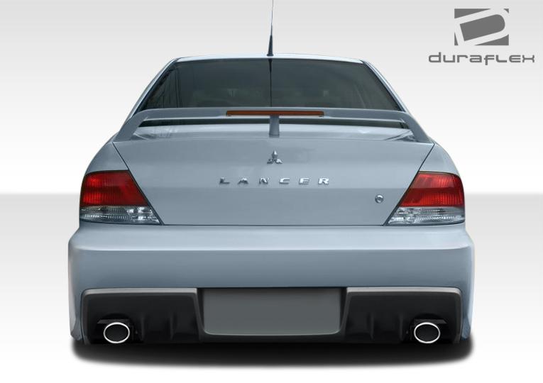 2002-2003 Mitsubishi Lancer Duraflex Evo X Look Rear Bumper