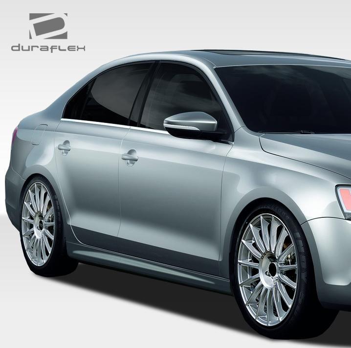 2011-2014 Volkswagen Jetta Duraflex R Look Side Skirts