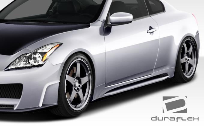 2008-2015 Infiniti G Coupe Duraflex Elite Side Skirts