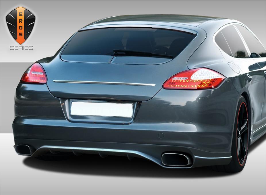 2010-2013 Porsche Panamera Duraflex Eros Version 2 Rear Lip