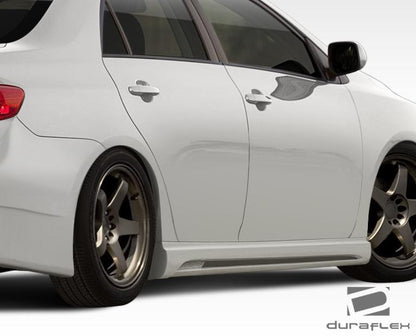 2009-2013 Toyota Corolla Duraflex W-1 Side Skirts