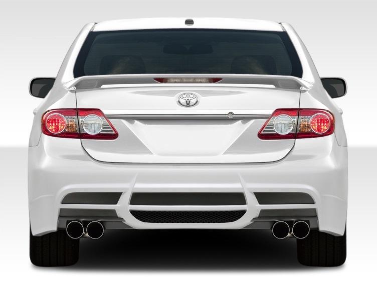2011-2013 Toyota Corolla Duraflex W-1 Rear Bumper