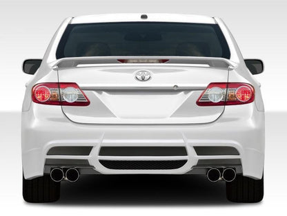 2011-2013 Toyota Corolla Duraflex W-1 Rear Bumper