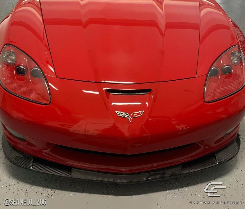 2005-2013 Chevrolet Corvette Carbon Creations GT500 Carbon Fiber Front Lip