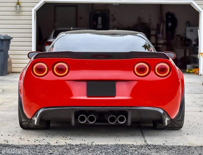 2005-2013 Chevrolet Corvette Carbon Creations GT500 Carbon Fiber Rear Lip