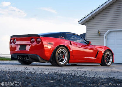 2005-2013 Chevrolet Corvette Carbon Creations GT500 Carbon Fiber Rear Lip