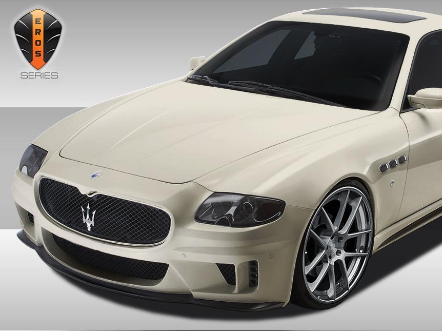 2005-2008 Maserati Quattroporte Duraflex Eros Version 1 Front Bumper