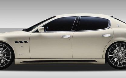 2005-2008 Maserati Quattroporte Duraflex Eros Version 1 Side Skirts