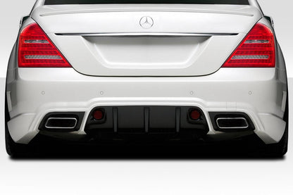 2010-2013 Mercedes S Class Duraflex Eros Version 2 Rear Bumper