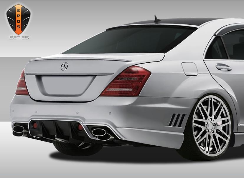 2010-2013 Mercedes S Class Duraflex Eros Version 2 Rear Bumper