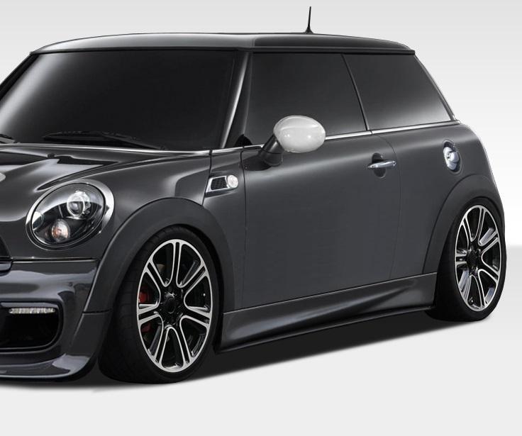 2007-2015 MINI Cooper Duraflex DL-R Side Skirts