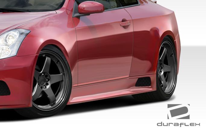 2003-2007 Infiniti G Coupe Duraflex GT500 Side Skirts