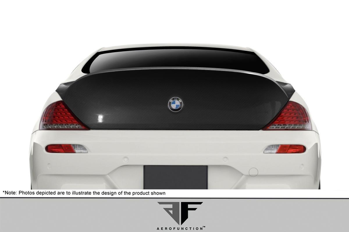 2004-2010 BMW 6 Series Aero Function AF-2 Carbon Fiber Trunk