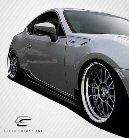 2013-2020 Scion FRS Carbon Creations TD3000 Carbon Fiber Side Skirts