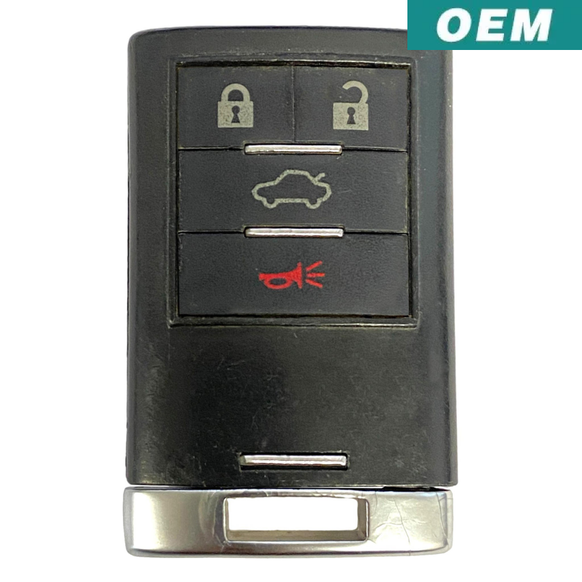 Cadillac 2008-2015 OEM 4 Button Smart Key M3N5WY7777A | Driver 1