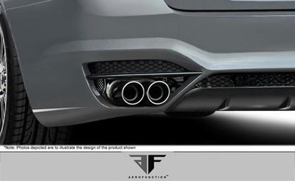 2011-2016 BMW 5 Series Aero Function AF-3 Carbon Fiber Rear Lip