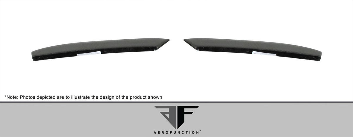 2011-2016 BMW 5 Series Aero Function AF-3 Carbon Fiber Rear Lip