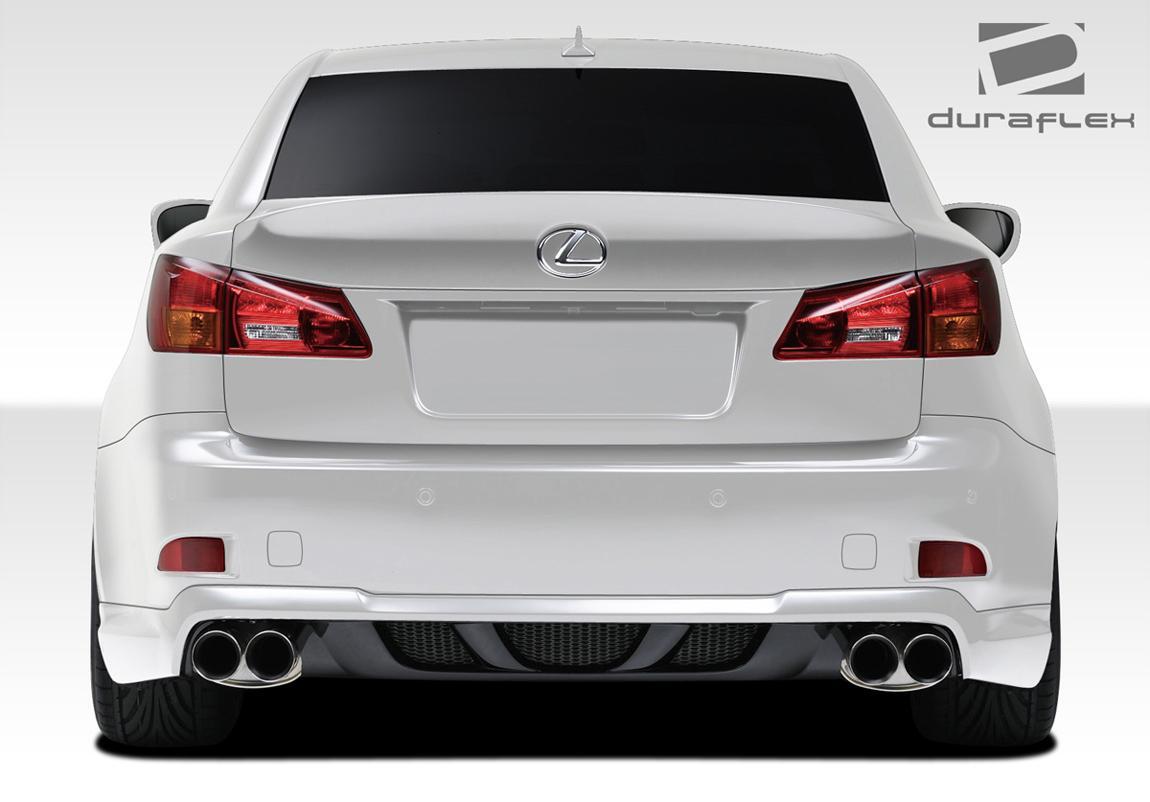 2006-2013 Lexus IS Duraflex W-1 Rear Lip