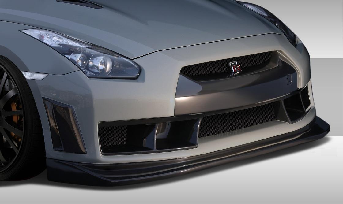 2009-2016 Nissan GTR Duraflex Eros Version 4 Front Bumper