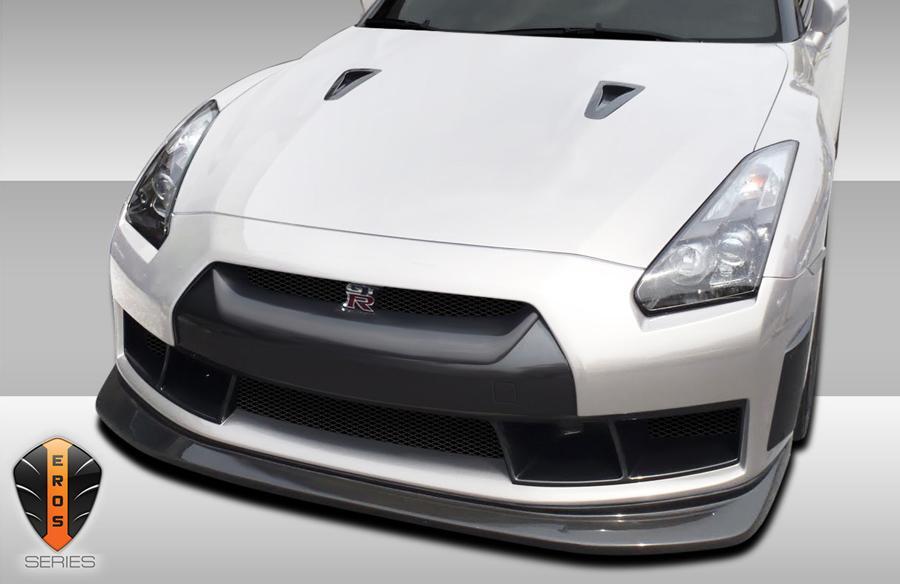 2009-2016 Nissan GTR Duraflex Eros Version 4 Front Bumper